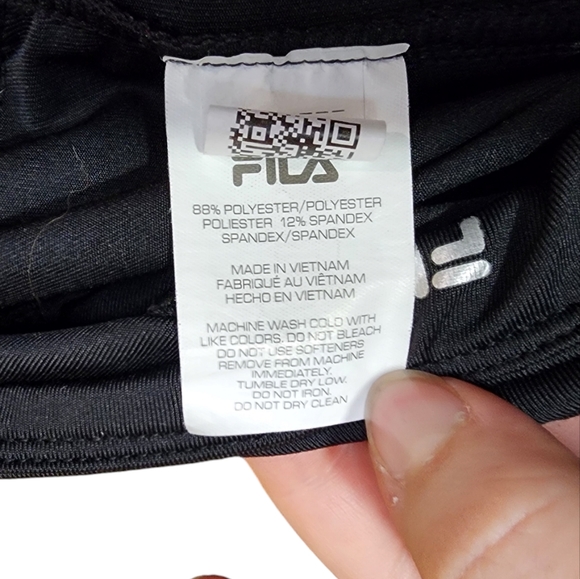 Fila Athletic Capris | Woman's Medium | Sport / Yoga / Athleisure | black | - Picture 8 of 8